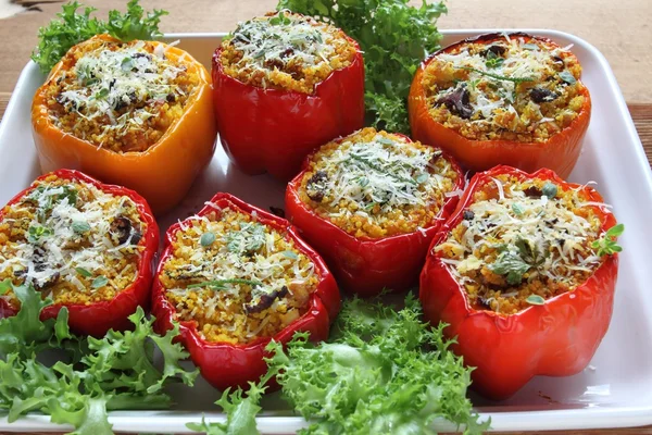 Stuffed peppers — Stock Photo, Image