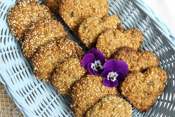 Biscotti di avena — Foto Stock