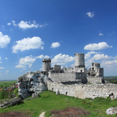 ogrodzieniec. Polonya.