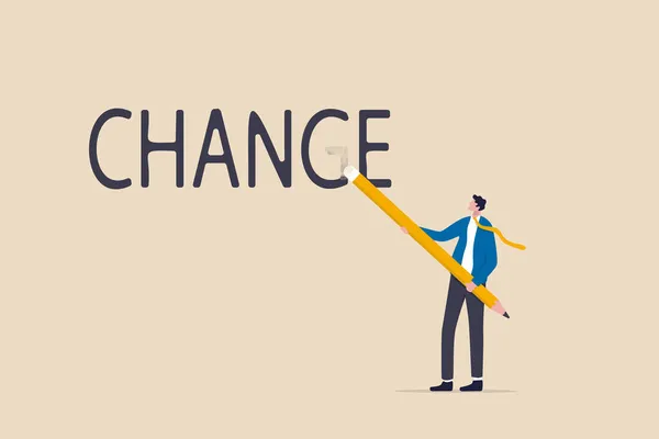 Değişimi Şansa Dönüştürmek Fırsatları Için Dönüşüm Hayatta Kalmak Yarışması Konseptini — Stok Vektör