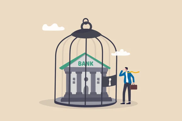 Sanção Financeira Desconectar Swift Transferência Dinheiro Internacional Operação Bancária Bloqueio —  Vetores de Stock
