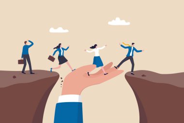 Sorunu çözmek için yardım, menajerlik ya da takım başarısına yardımcı olmak için koçluk, çalışanlara hedef kavramına ulaşmaları için rehberlik etmek, dev eller iş adamlarına sorun boşluğunu aşmalarında yardım etmek.