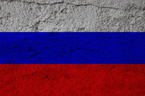 러시아 국기가 메시지 배경에 있습니다 배경을 — 스톡 사진