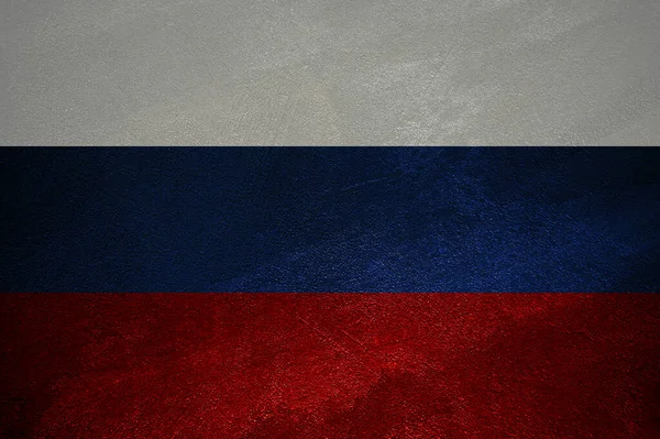 러시아 국기가 메시지 배경에 있습니다 배경을 — 스톡 사진