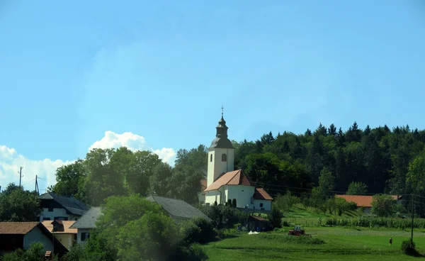 Church at hill — Stock Photo, Image