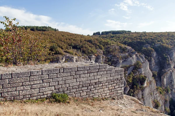 Uma antiga fortaleza Madara na Bulgária — Fotografia de Stock