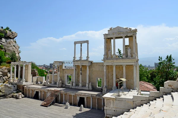 Anfiteatro romano a Plovdiv, Bulgaria — Foto Stock