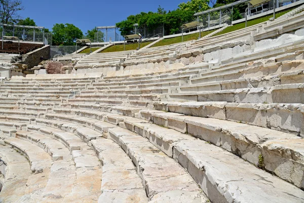 Anfiteatro romano em Plovdiv, Bulgária — Fotografia de Stock