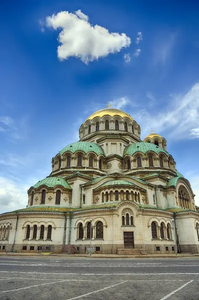 Katedrála Alexandra Něvského v Sofii, bulgaria.hdr obrázek — Stock fotografie