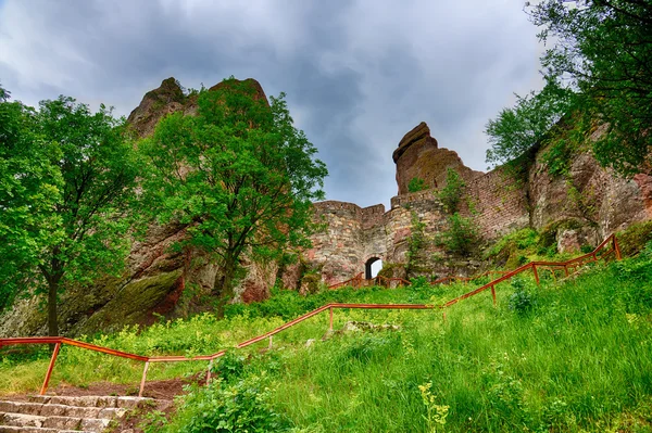 Οχυρό Belogradchik βράχια, bulgaria.hdr εικόνας — Φωτογραφία Αρχείου