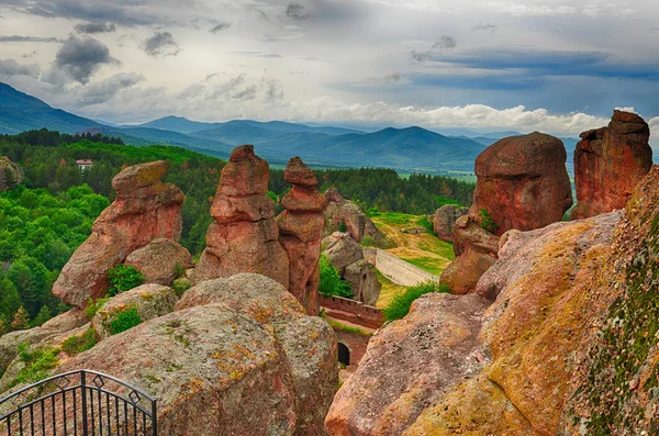 Белоградчикские скалы Крепость, Болгария. — стоковое фото