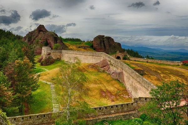 Belogradchik rocks Fortress, Bulgaria.HDR image — Stock Photo, Image