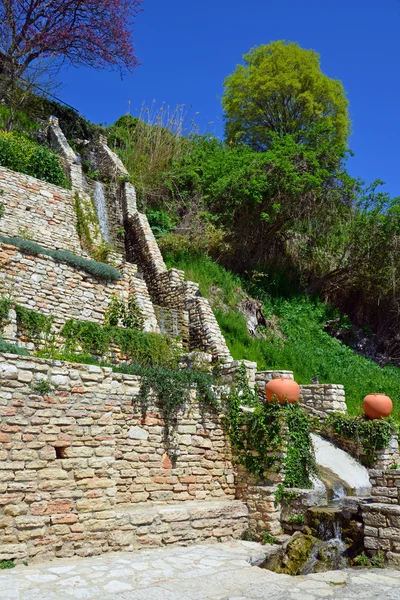 Residence balchik, Bulgaristan'ın Karadeniz tarafından Romanya kraliçesi — Stok fotoğraf