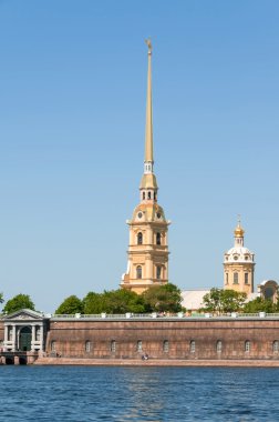 The Peter and Paul Fortress, Saint Petersburg clipart