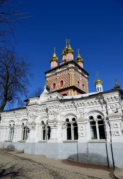 Great monasteries of Russia. Sergiev Posad. Restoration of cathedrals — Stock Photo, Image