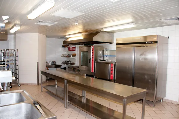 Restaurant kitchen inside — Stock Photo, Image