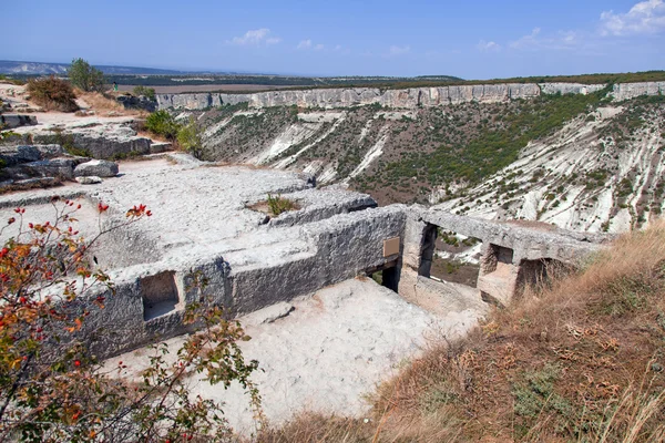 Las montañas hermosas el paisaje en la Crimea . —  Fotos de Stock