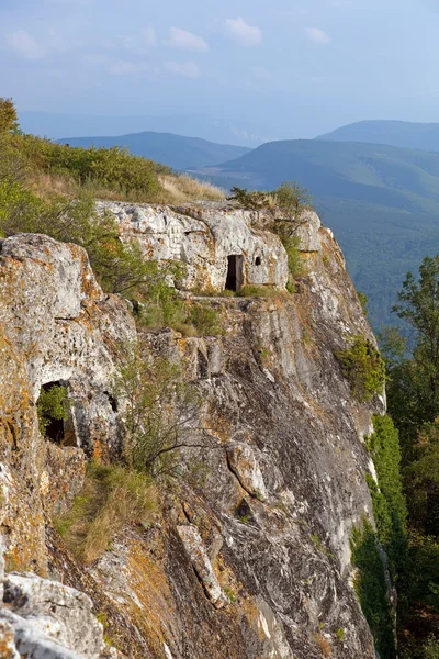 Güzel dağ manzarası Kırım. — Stok fotoğraf