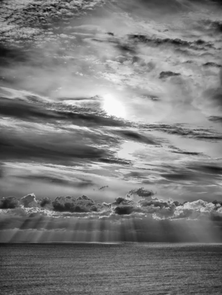 Storm on the sea after a rain. HDR image — Stock Photo, Image