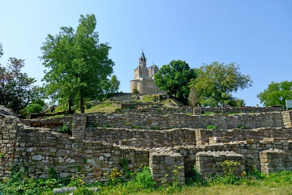 Tsarevets fästning i veliko tarnovo, Bulgarien — Stockfoto
