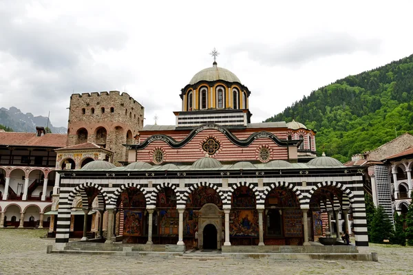 Rila Monastery.The largest Orthodox monastery in Bulgaria — Stock Photo, Image