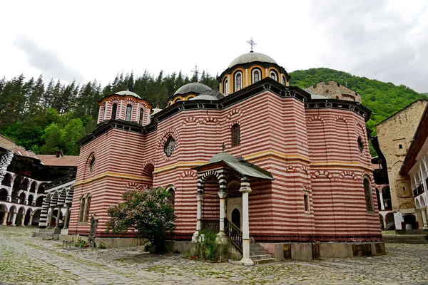 Rila monastery.the größte orthodoxe Kloster in Bulgarien — Stockfoto