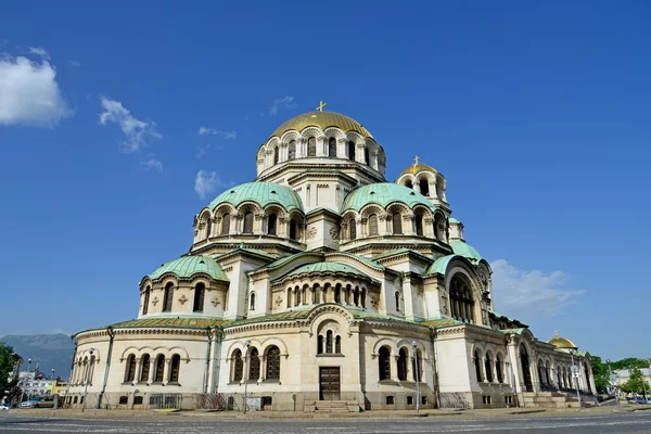 Catedral Alexander Nevski em Sófia, Bulgária — Fotografia de Stock