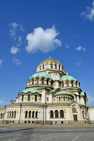 Katedrála Alexandra Nevského v Sofii, Bulharsko — Stock fotografie