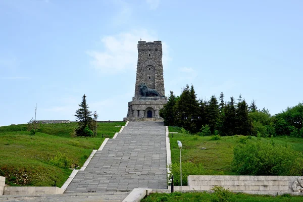Memorial Shipka Ansicht in Bulgarien. Schlacht am Shipka-Denkmal — Stockfoto