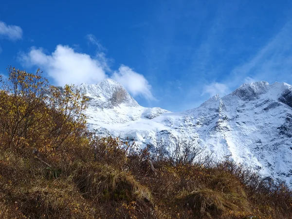 オーストリア (2 カプルーンで雪山) — ストック写真