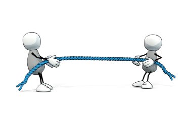 Biraz yarım yamalak men - tug savaş