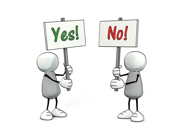 Biraz yarım yamalak erkekler Evet ve işaret yok