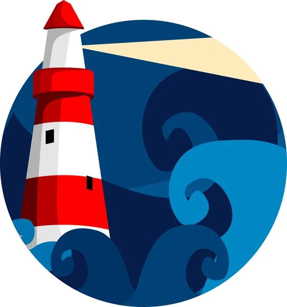 Phare — Image vectorielle