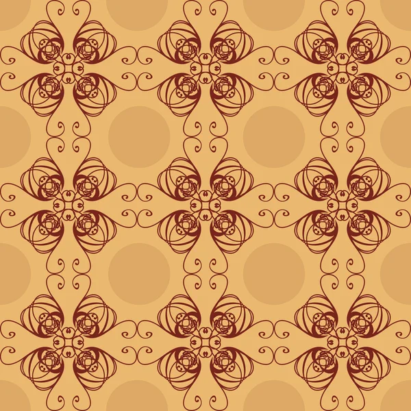 Seamless pattern wallpaper — Stock Vector