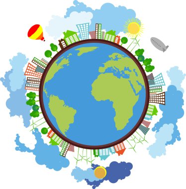 ecological planet clipart