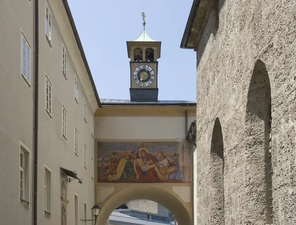 Salzburg street scenery — Stock Photo, Image