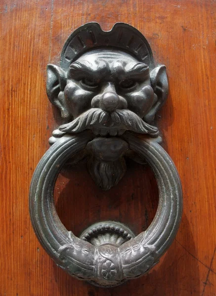 Tarihi kapı tokmağı — Stok fotoğraf
