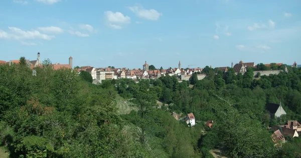 Rothenburg оф дер Таубер — стокове фото