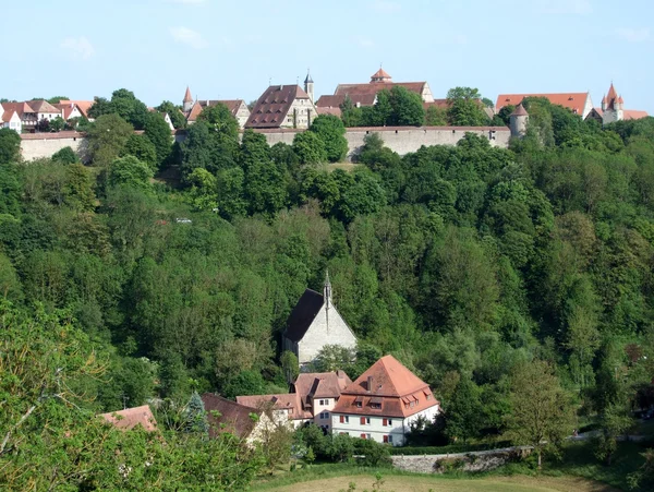 Rothenburg ob der tauber Przewodniczący — Zdjęcie stockowe