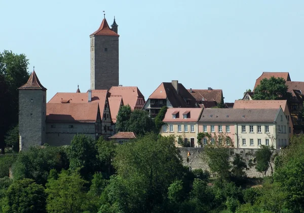 Rothenburg оф дер Таубер — стокове фото