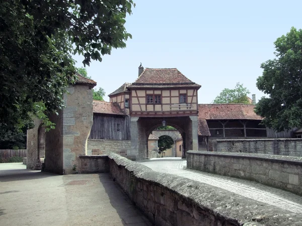 Rothenburg ob der tauber Przewodniczący — Zdjęcie stockowe