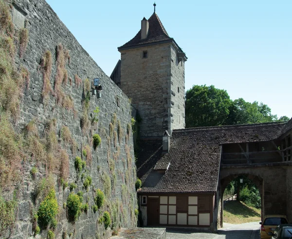 Rothenburg оф дер Таубер — стокове фото