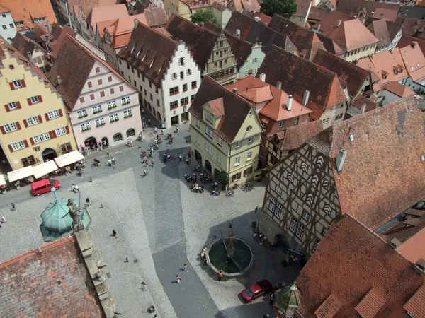 Rothenburg ob der Tauber — Stok fotoğraf