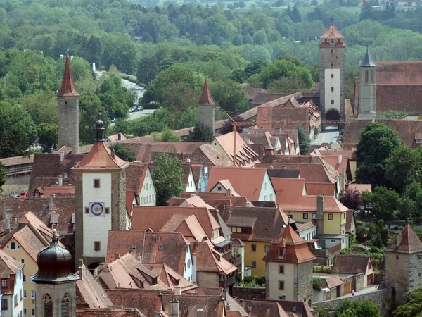 Rothenburg оф дер Таубер — стокове фото