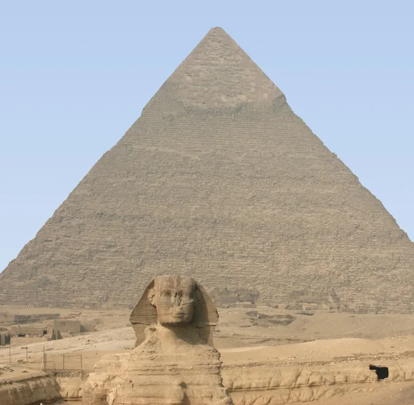 Necropoli di Giza — Foto Stock