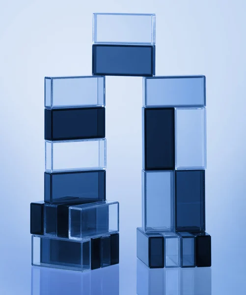 Plastic blocks — Stock Photo, Image