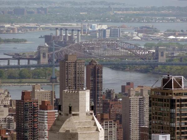 New york havadan görünümü — Stok fotoğraf