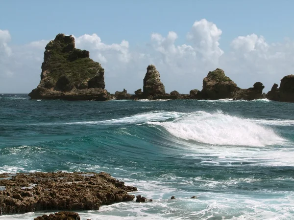 グアドループの海岸風景 — ストック写真