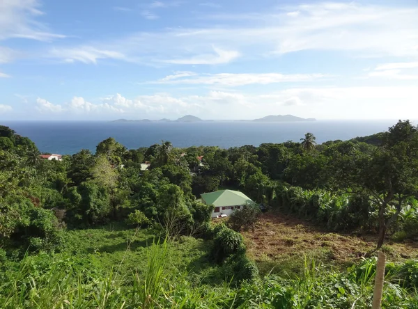 Coastal scenery at Guadeloupe — Stock Photo, Image