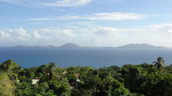 Coastal scenery at Guadeloupe — Stock Photo, Image